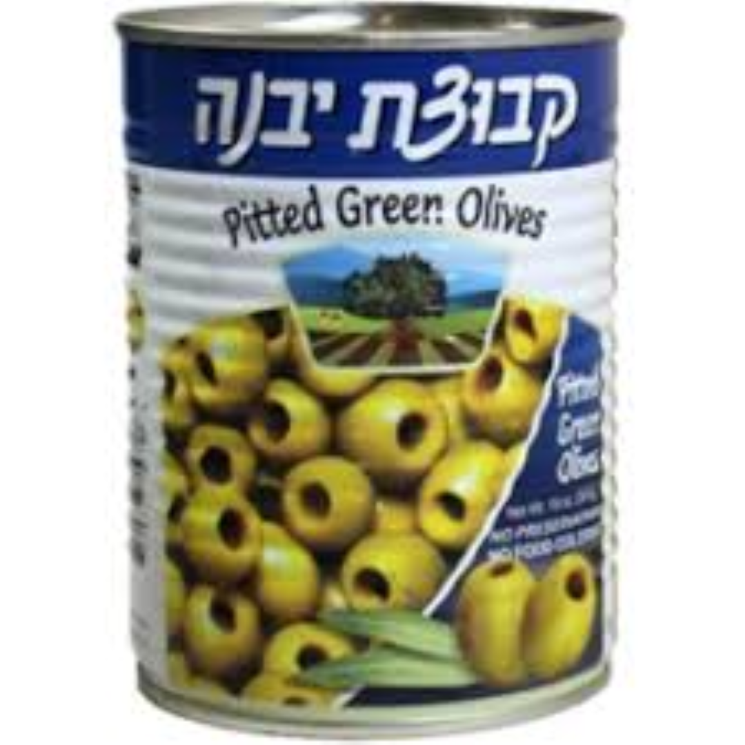 KVUZAT YAVNE PITTED GREEN IN GLASS 540G
